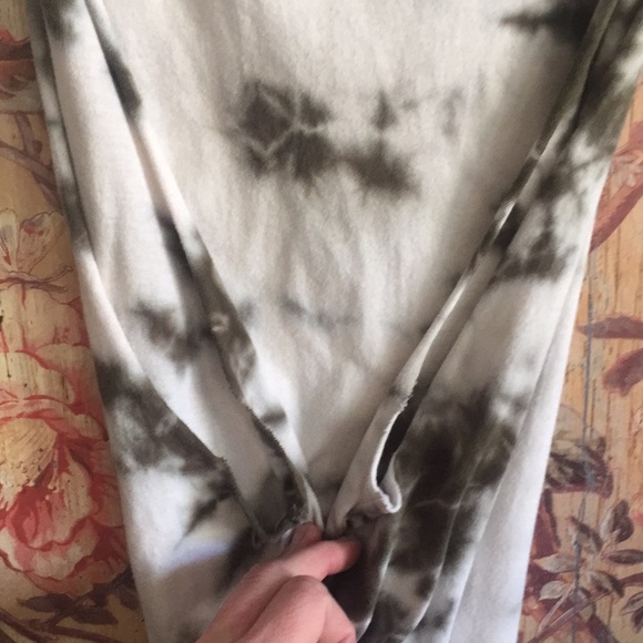 FOREVER 21 IVORY OLIVE TIE DYE MUSCLE TANK TOP S - Picture 10 of 12